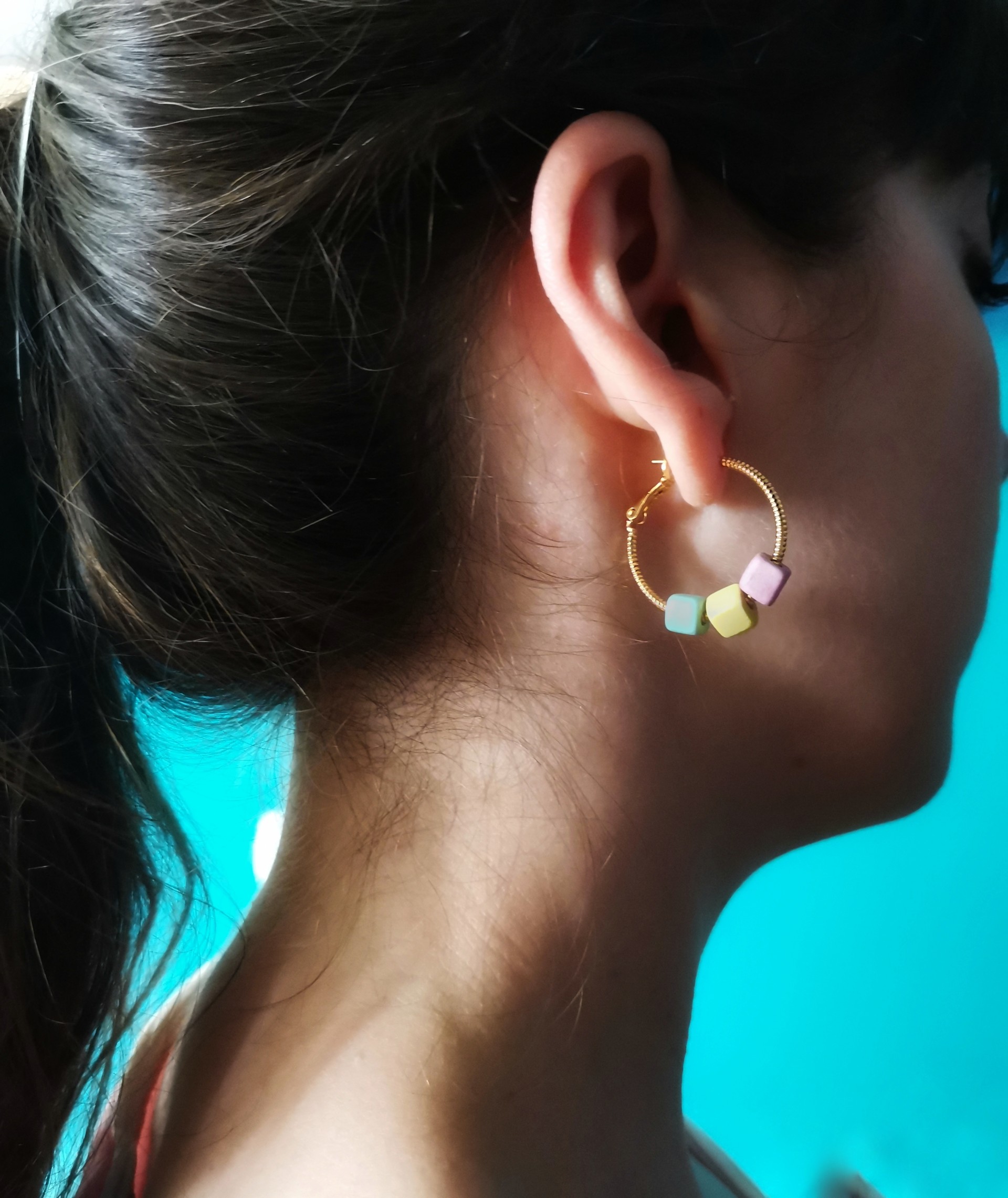 Cube snake hoops 